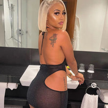 Load image into Gallery viewer, Sparkly mini dress
